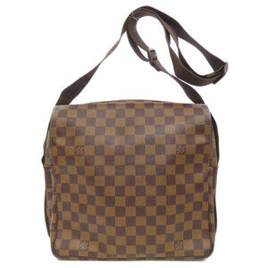 LOUIS VUITTON Naviglio Shoulder Bag Damier Canvas M45255